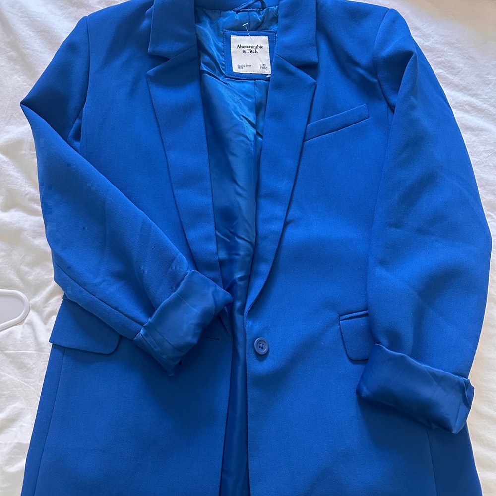 Abercrombie & Fitch Blue Blazer